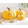 thumbnail image 5 of ZEN 3D Simulated Pumpkin Pillow Plush Pillow Sofa Cushion (11inch, Olive), 1 Count (Pack of 1), 5 of 6