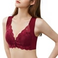 thumbnail image 2 of Women's Front Closure Posture Bra Full Coverage Back Support Comfy, 2 of 8