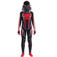 thumbnail image 1 of Disney-disfraz de Spiderman para niños y adultos, mono de superhéroe con sombrero, color negro, 2099 Fivean unisex, 1 of 2