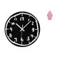 thumbnail image 1 of Reloj de pared silencioso, decorativo, moderno, de cerámica, con forma de tarro de jengibre, acrílico, con y número, ideal para hoteles., 1 of 8