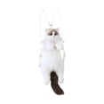 thumbnail image 4 of KLKCMS Sac à Dos en Forme de Chat Mode Sac à Dos en Peluche Réaliste pour Magasinage Rue D, 4 of 9