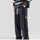 thumbnail image 3 of Pantalones de senderismo informales para hombre: forro polar, cordón ajustable, bolsillos laterales, 3 of 8