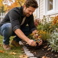 thumbnail image 3 of Fall Garden Decorations Scarecrow Garden Stake with Pumpkins, Apples and Corn, Colorful Yard Decor for Lawn, Porch, Flower Bed, Patio and Thanksgiving Display, 3 of 7