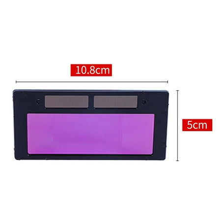 

Solar Powered Auto Darkening Welding Helmet Lens Automation Filter Shade