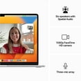 thumbnail image 4 of Restored Premium Apple 2023 MacBook Air M2 chip: 15.3-inch Liquid Retina Display, 8GB , 256GB SSD ,Silver (Refurbished), 4 of 5