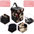 thumbnail image 2 of Rabbit Foldable Car Garbage Can with Lid and Leak-Proof, Hanging Storage Bag - Trash Can for Car, Car Trash Can, Mini Trash Can, 2 of 6
