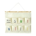thumbnail image 2 of Wall Hanging Organizer Multi-Pocket Wall Mount Storage Bag Foldable Hanging Pocket Organizer For Bathroom Bedroom Dorm Kitchen Door, 2 of 6