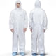 thumbnail image 1 of Bata de protección médica desechable Medtecs Hazmat Suit, 1 of 6
