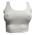 thumbnail image 1 of Top Seamless Marel para Mujer, Blanco Talla M, 1 of 2