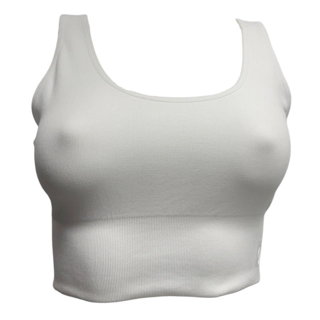 Top Seamless Marel para Mujer, Blanco Talla M