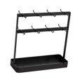 thumbnail image 4 of Soporte para tazas de café con Base de almacenamiento, versátil, 2 niveles, con ganchos móviles, soporte para tazas de café, soporte para para, 4 of 7