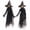 E, variant on Halloween Light Up Standing Witches, 3 Pcs Voice Control Mesh Standing Witch Figures, Halloween Indoor Outdoor Yard Props for Front Yard, Walkway & Entryway
