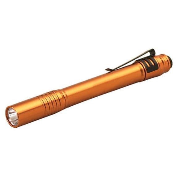 1PK Streamlight 66128 Stylus Pro Orange w/White LED Flashlight