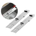 thumbnail image 1 of 2x Soporte de Afilar Manual, Estante de Fregadero Retráctil Puente de Fregadero Extensible de Material Acero Inoxidable para Piedras perfecl 2x, 1 of 8
