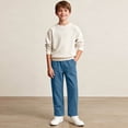 thumbnail image 7 of jobturf Boys Corduroy Pants Trendy Drawstring Straight Leg Sweatpants Fall Spring Fashion Elastic Waist Trousers Casual Baggy Joggers with Pockets Size 14-15 Years, 7 of 7