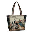 thumbnail image 3 of Bolso de hombro de lona para mujer Bolso de viaje de moda para mujer Bolso de viaje con cremallera informal jinwen  Monedero de hombro, 3 of 8