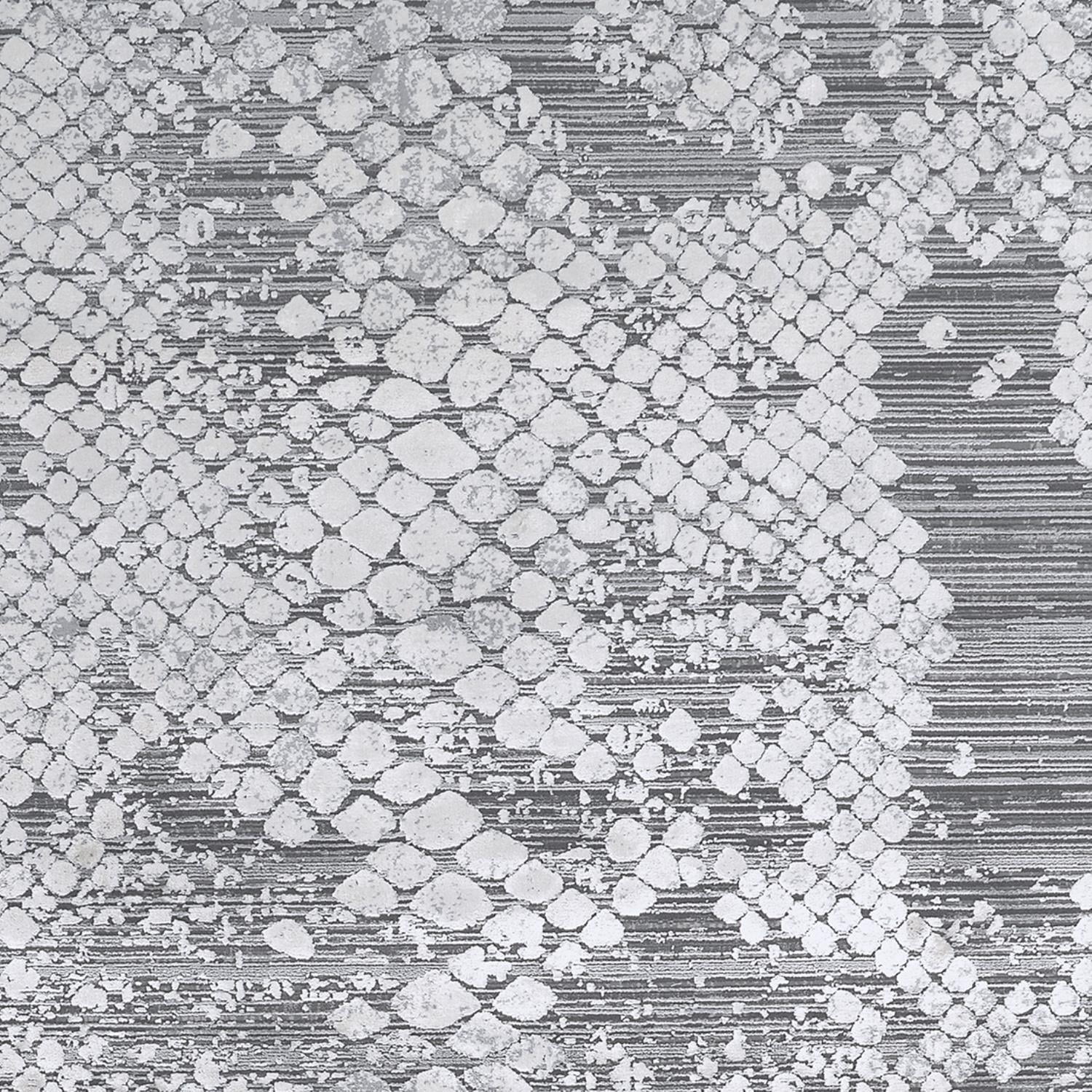 Couristan Siena Inverno 5'3" x 7'2" Grey-Ivory Area Rug