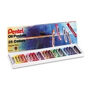 Pentel Oil Pastel 25-Color Set