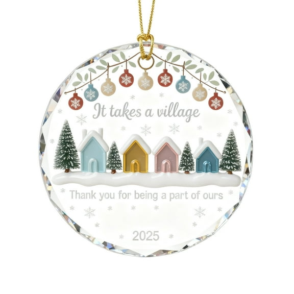 2025 Neighbor Christmas Decorations Hanging Ornament - Durable Holiday Pendant for Trees, Doors, and Walls - Versatile Festive Decor