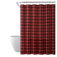 thumbnail image 1 of SARO SC5026.R7072B Buffalo Plaid Shower Curtain  Red, 1 of 1