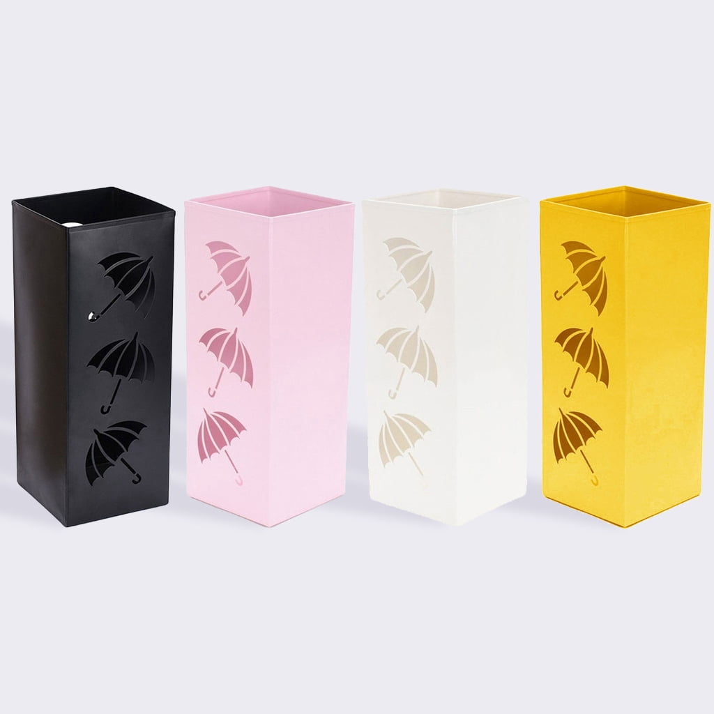 CIYISON Metal Umbrella Holder Standing Umbrella Stand Rack Decorative Umbrella Holder Bin Multipurposes Walking Stick Holder