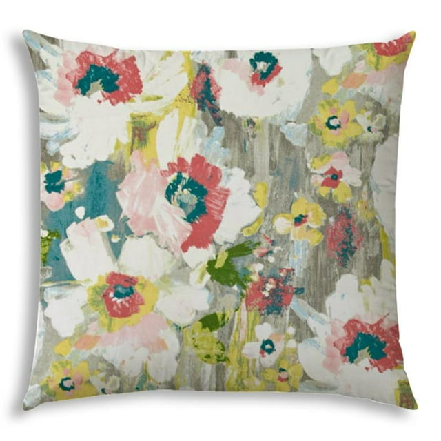 Joita AMORE Jumbo Housse de Coussin à Fermeture Éclair Intérieure / Extérieure - Tissu Polyester Gris