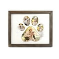 Lilixerw Clearance Dog Picture Frame,5 Opening Paw Print Collage Frame