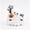 A, variant on YingYouFu Halloween Cloud Ghost Decor, Glowing Polyester Hanging Ornament, Spooky Light Up Decoration for Party Home Wall Window Holiday Season