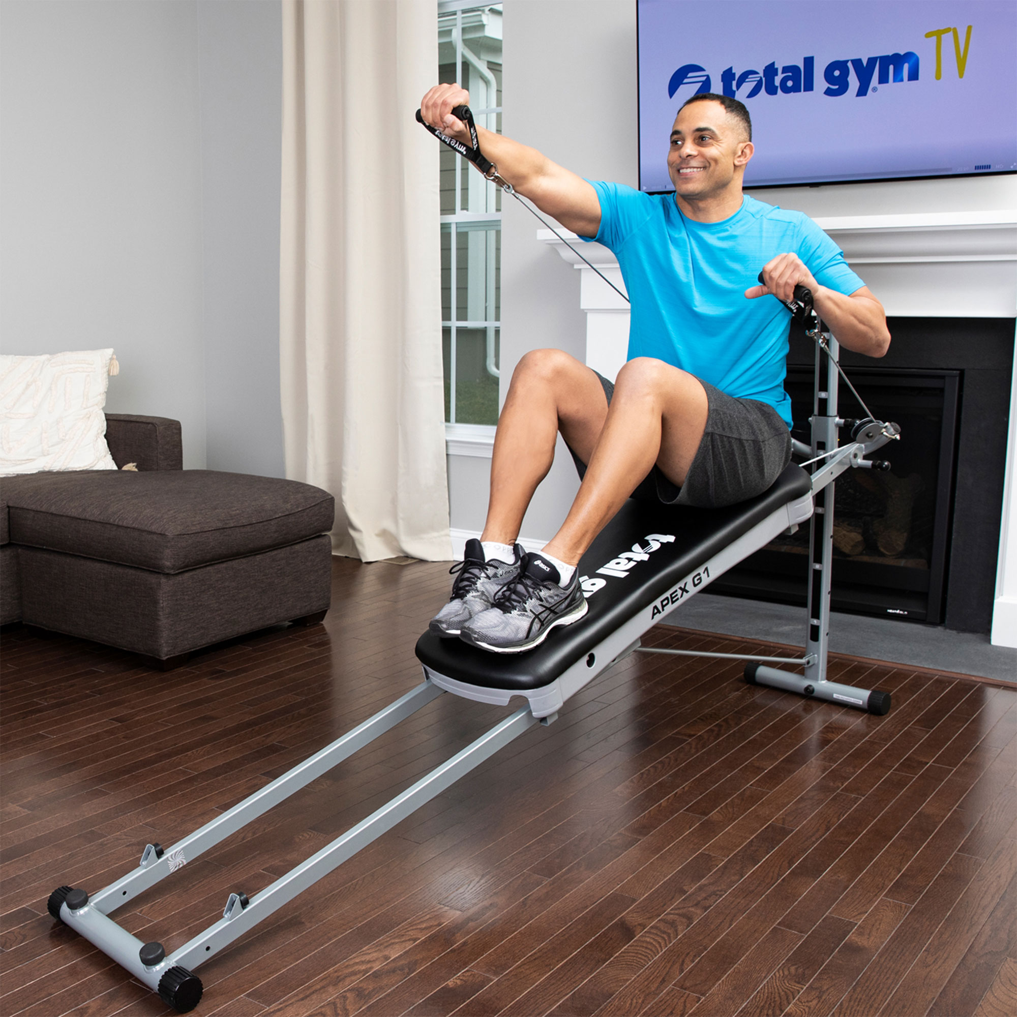 Total Gym APEX G1 Home Fitness Incline Weight Training w/Resistance Levels - image 5 of 12