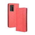 thumbnail image 1 of Compatible with Samsung Galaxy Note 20 Ultra Case Magnetic Closure Vintage Pattern PU Leather Wallet Cover with Card Slots-Red, 1 of 5