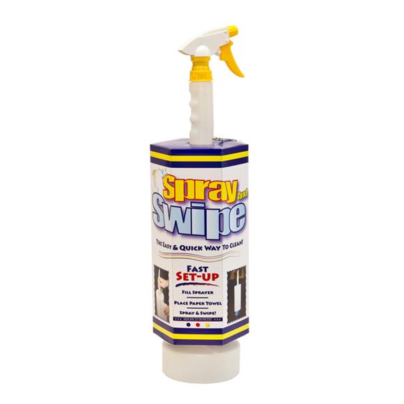 Devault Enterprises  22 oz Spray & Swipe Bottle, Clear