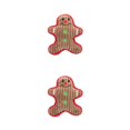 thumbnail image 1 of Greeniant Juguete de peluche para mascotas con temática navideña de Papá Noel, mordedura para mascotas, juguete para masticar, herramienta de Type2 NO2, 1 of 6