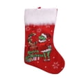 thumbnail image 2 of Medias navideñas del Grinch Kagetolytai Calcetines navideños Decoración Nochebuena Bolsa de regalo de dulces, 2 of 4