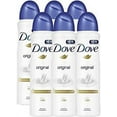 thumbnail image 2 of Dove Dry Spray Antiperspirant Deodorant, Original Clean Scent, 48H Sweat & Odor Protection, Moisturizing Formula, 250ml Each, 6-Pack, 2 of 3