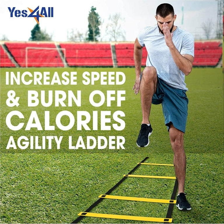 Yes4All Agility Ladder for Athletic Training, Speed Drills, Sports