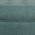 thumbnail image 3 of HomePop Tufted Round Ottoman with Storage, Multiple Colors, 3 of 10