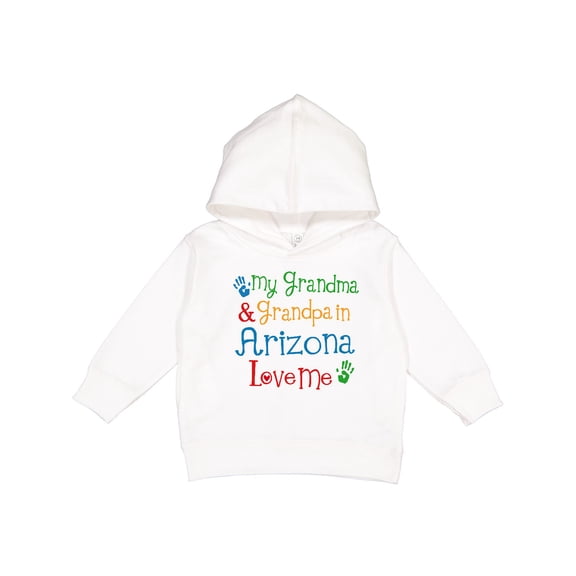 Inktastic Arizona Grandma Grandpa Love Me Toddler Hoodie