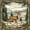 Olive Brown Cream, variant on Castle Fairy Vintage Oil Paint Spotted Deer Twin Sheets 3pcs,Autumn Birch Creek Pine Bedding,Ochre Brown Cream,1 Fitted Sheet, 1 Flat Sheet and 1 Pillowcase