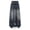 ZZ21 Blue, variant on Baggy Jeans for Girls Wide Leg Ripped High Elastic Waisted Denim Pants Cute Summer Trousers Y2K Streetwear 7-14Y Bow Jeans For Girls 10-12