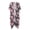Hibiscus Flower Pattern, variant on HELLHERO High Quality Fabrics Long Kimono Swimsuit Cover Up for Summer Breathable Lightweight Blue-green Flower