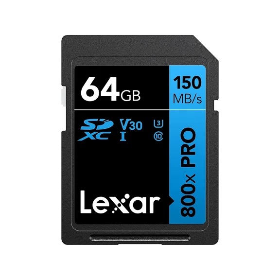 STAR- Lexar Lsd0800P064G-Bnnnu High-Performance Sdxc Memory Card 800X Pro 64Gb Class