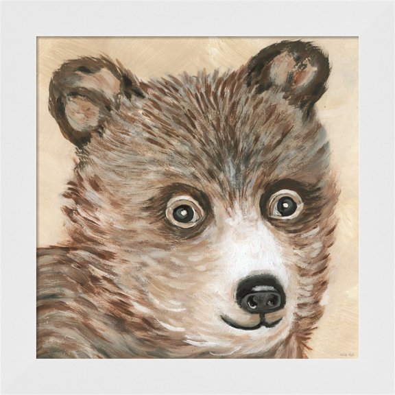 Great Art Now Brody the Bear by Cindy Jacobs, Framed Wall Art, 14W x 14H