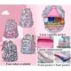 thumbnail image 5 of Mochilas para estudiantes de primaria, mochilas para escuela primaria, mochilas para niños, mochilas, niños y niñas (rosa roja) Hy, 5 of 5