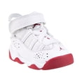 thumbnail image 2 of Nike Jordan 6 Rings Infant/Toddler Shoes Size 7, Color: White/Mystic Hibiscus, 2 of 6