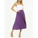 thumbnail image 4 of Falda plisada color Lila AMAD Casual para mujer talla L, 4 of 5