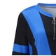 thumbnail image 5 of Gibobby Blusas Para Mujer Elegantes Camiseta de manga larga con estampado de cremallera y temperamento en forma de V para mujer, blusa con tira superior para mujer（Azul， S), 5 of 5