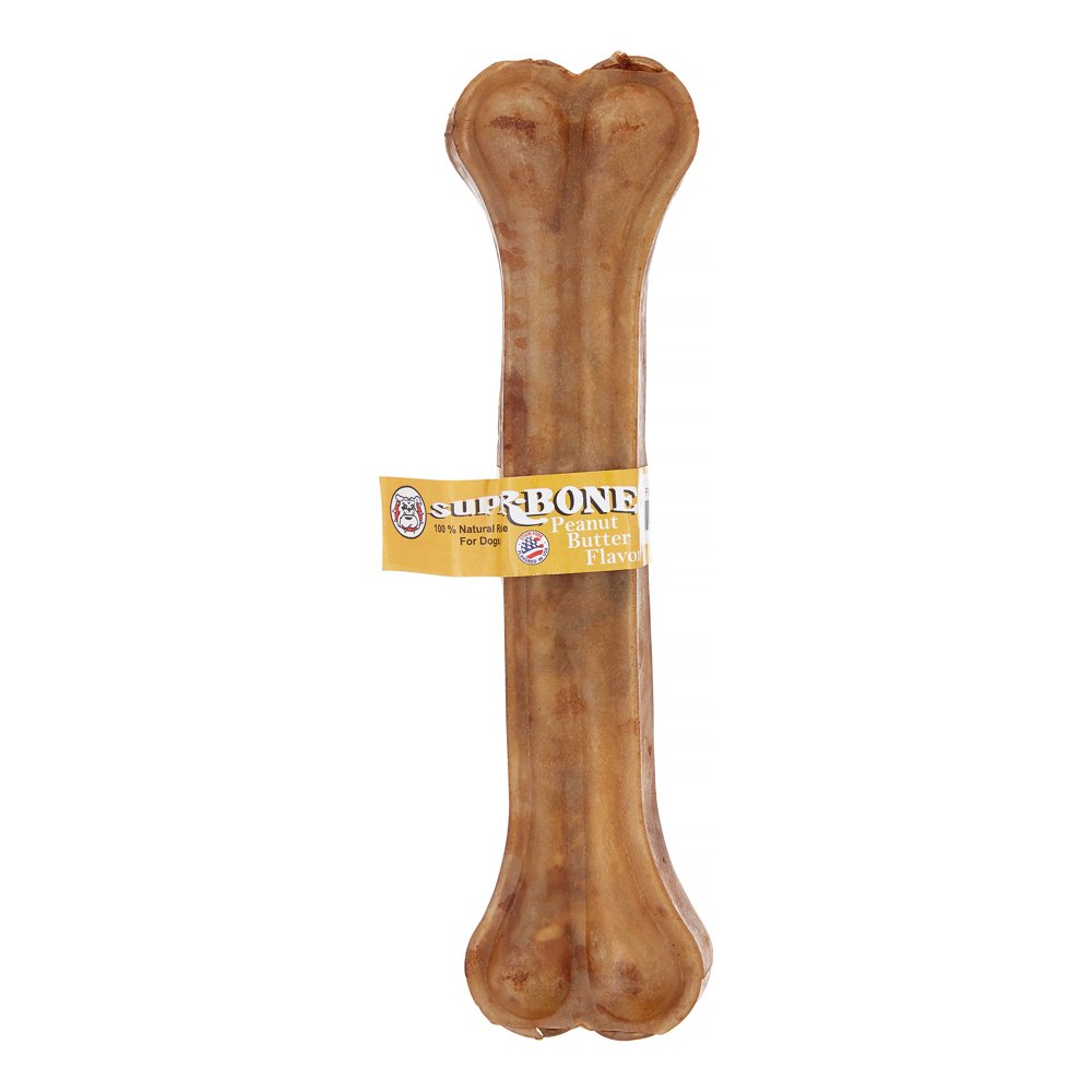 The Rawhide Express Super Bone Peanut butter Press Rawhide Recipe Bone