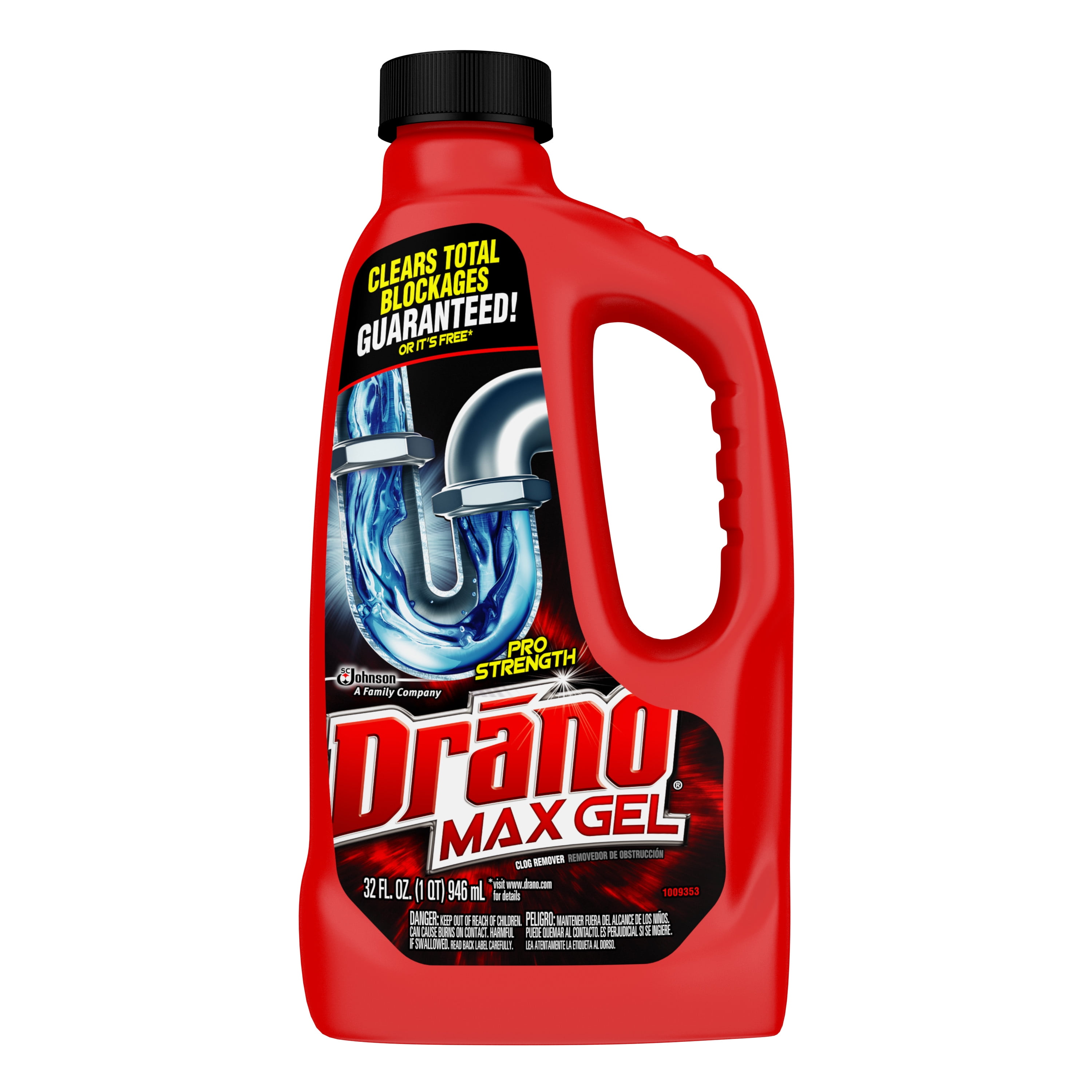 Drano Max Gel Clog Remover 32 Oz Home Garden