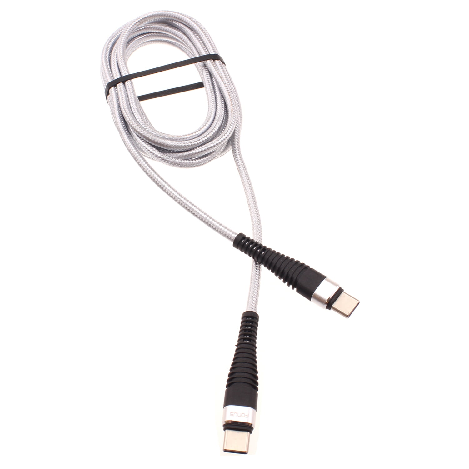 6ft PD Cable Type-C to USB-C Charger Cord Power Wire Sync Braided Fast L1X for Samsung Galaxy Tab S7 Plus (2020),Active Pro,S3 9.7,S6 10.5,S5e 10.5,S4 10.5,A 8.4 (2020),A7 10.4 (2020)