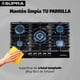 thumbnail image 3 of Parrilla de 5 quemadores Supra 76 cm Cristal Templado Empotrable, 3 of 7